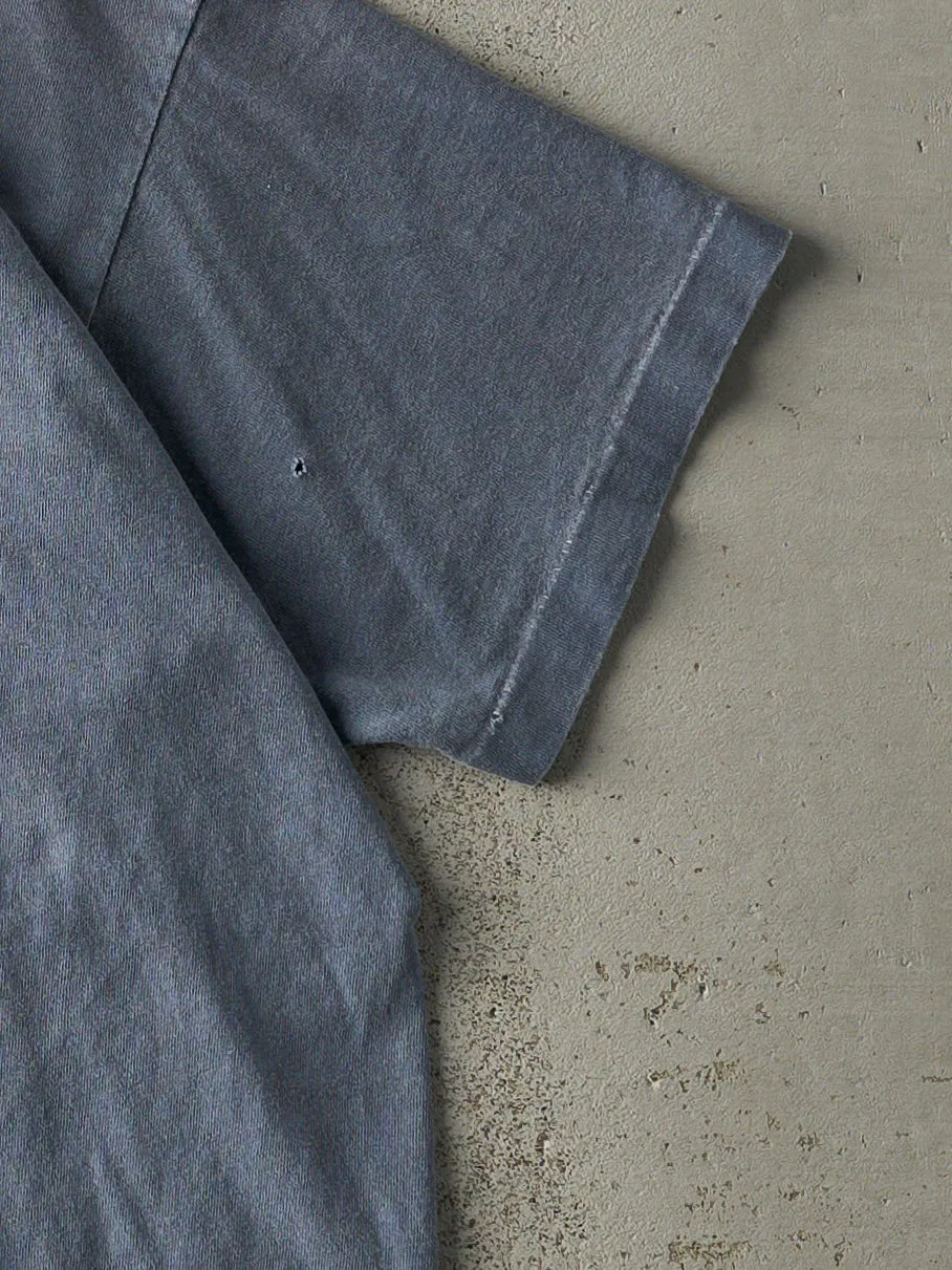 Vintage 90s Washed Navy Blue Solitude Utah Single Stitch Tee (M) sold by Rebalance Vintage product image thumbnail 3