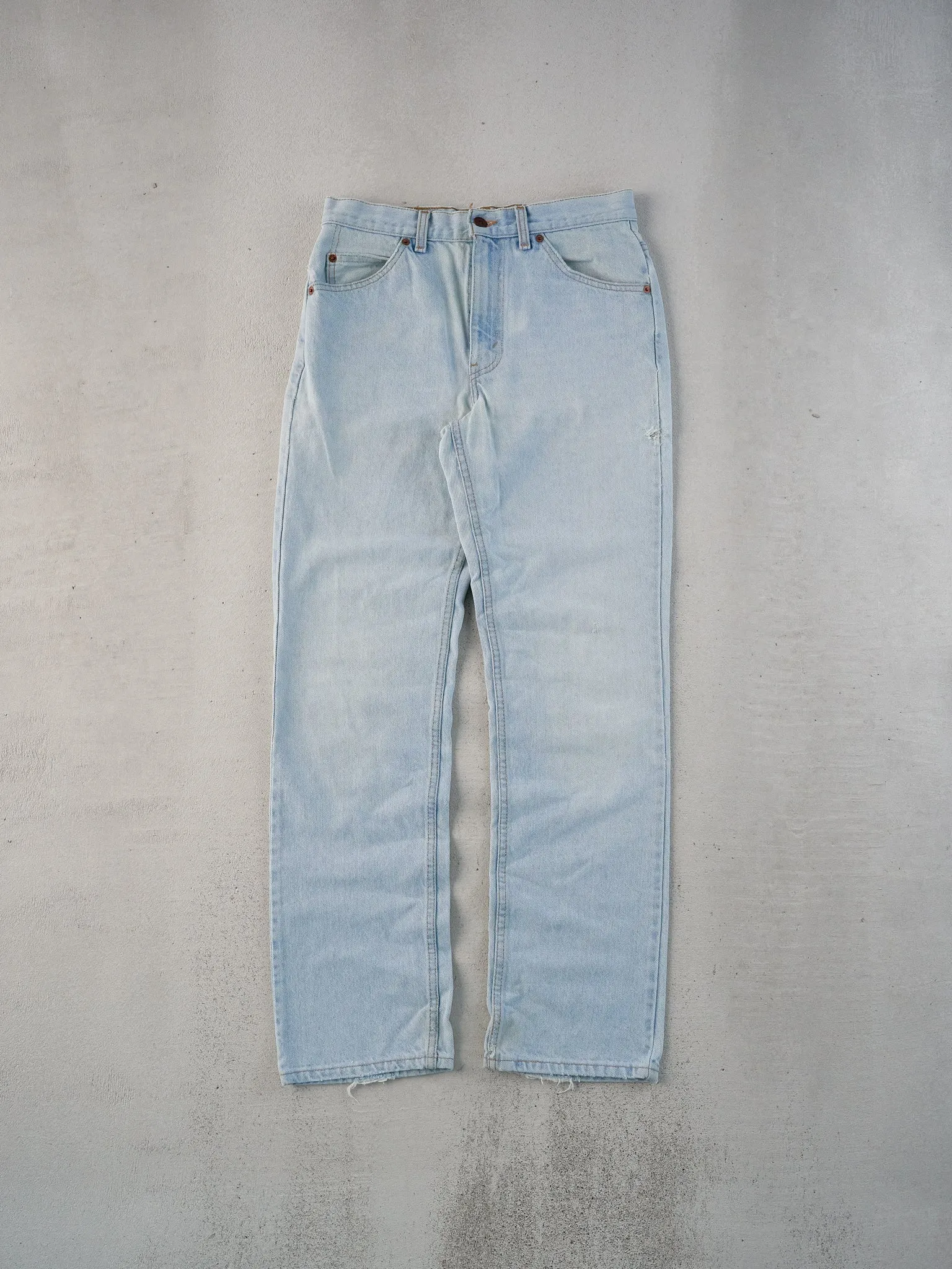 Vintage 70s Light Blue Levi's 506 Denim Jeans (30x31) sold by Rebalance Vintage
