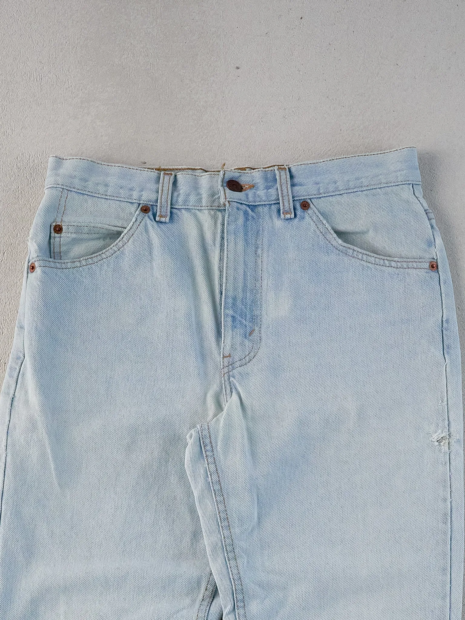 Vintage 70s Light Blue Levi's 506 Denim Jeans (30x31) sold by Rebalance Vintage product image thumbnail 3
