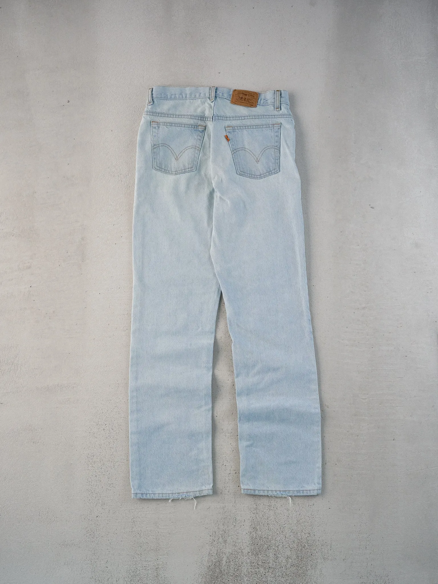 Vintage 70s Light Blue Levi's 506 Denim Jeans (30x31) sold by Rebalance Vintage product image thumbnail 2