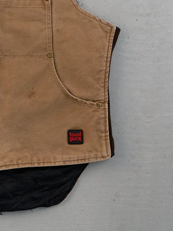 Vintage Khaki Tough Duck Workwear Vest (L) sold by Rebalance Vintage product image thumbnail 2