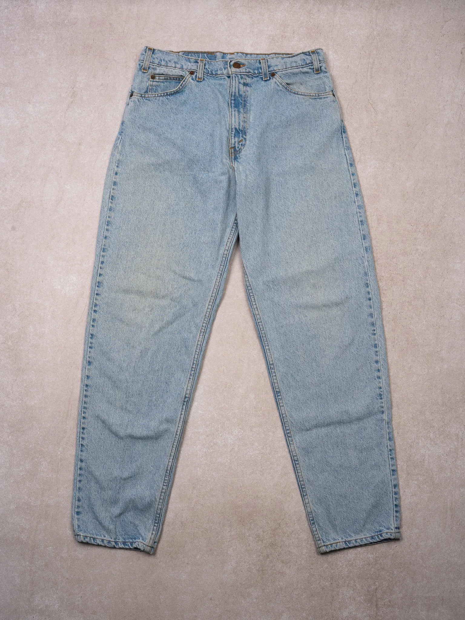 Vintage 1970s Light Blue Levi 550 Relax Fit Jeans (30 x 32) sold by Rebalance Vintage