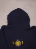 Vintage 90s Blue US Navy Academy Emblem Hoodie (M) sold by Rebalance Vintage