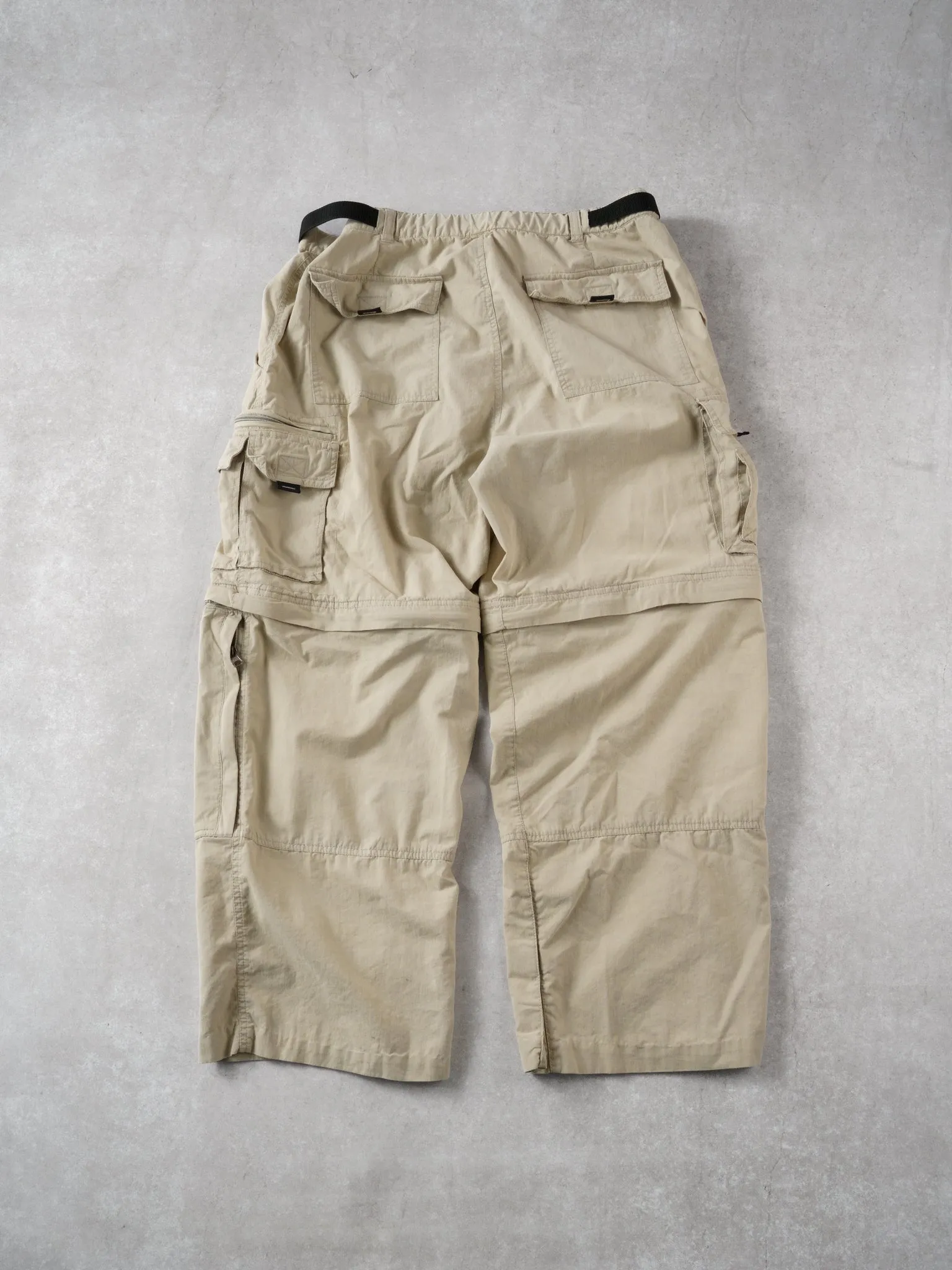 Vintage 90s Biege BC Clothing 2 in 1 Cargo Pants (34x27) sold by Rebalance Vintage product image thumbnail 2