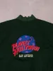 Vintage 90s Pine Green and Cream San Antonio Dragons Planet Hollywood Varsity Jacket (XL) sold by Rebalance Vintage