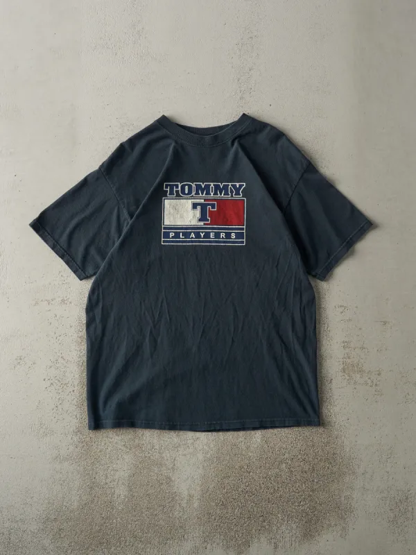 Vintage Y2K Navy Blue Tommy Players Tee (M/L) sold by Rebalance Vintage