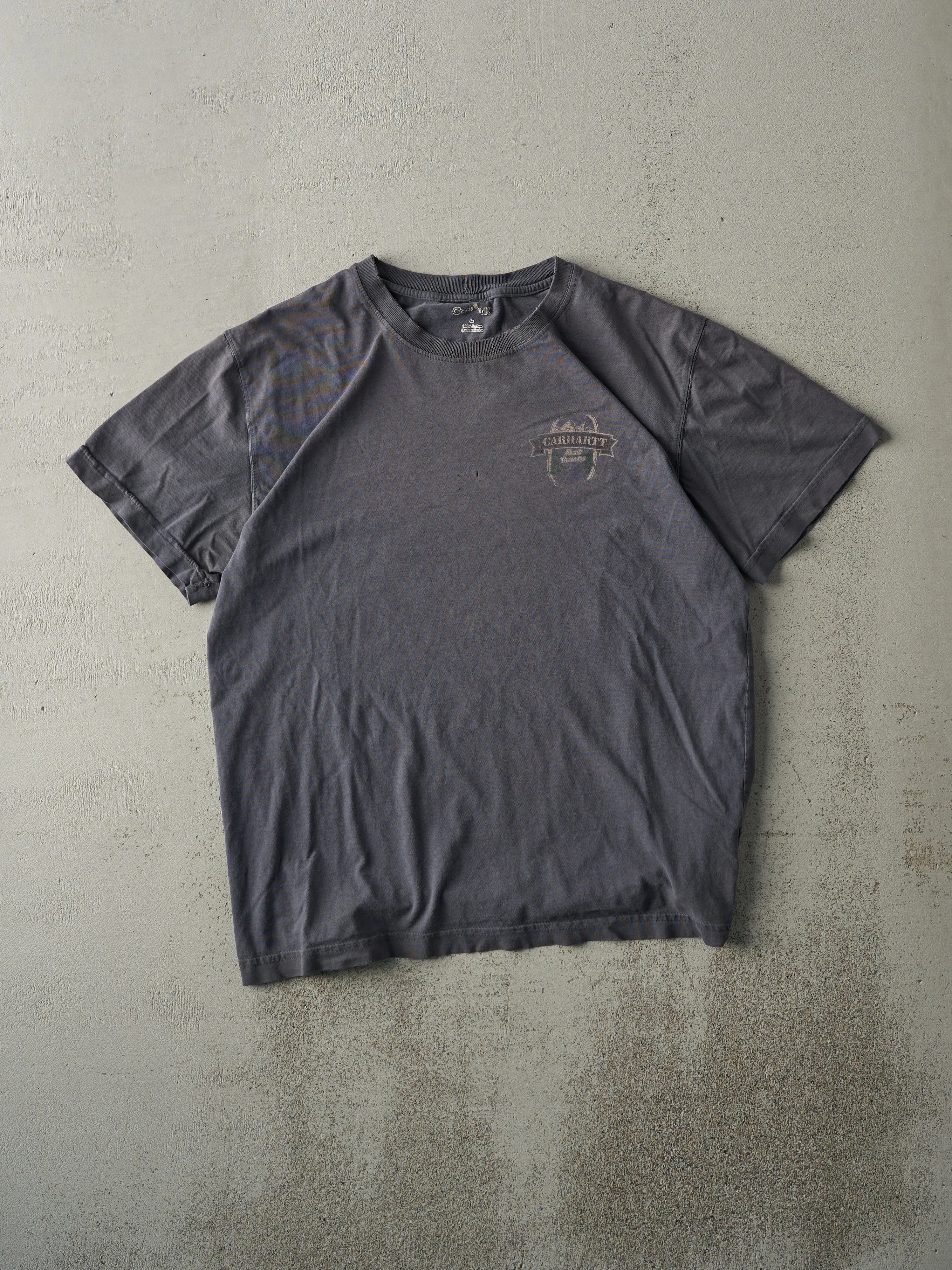 Vintage Y2K Grey Carhartt Back Country Tee (M/L) sold by Rebalance Vintage product image thumbnail 2