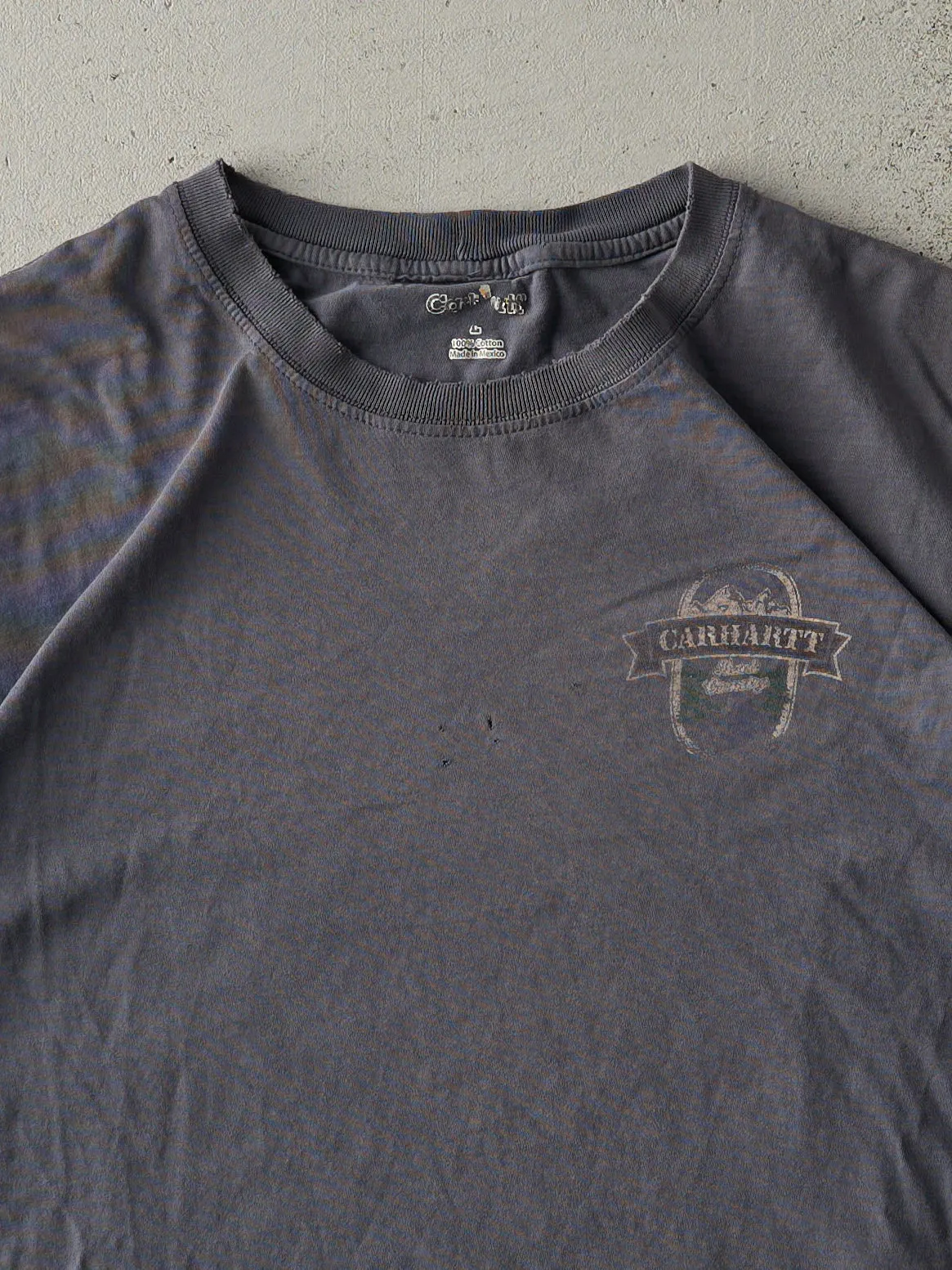 Vintage Y2K Grey Carhartt Back Country Tee (M/L) sold by Rebalance Vintage product image thumbnail 3