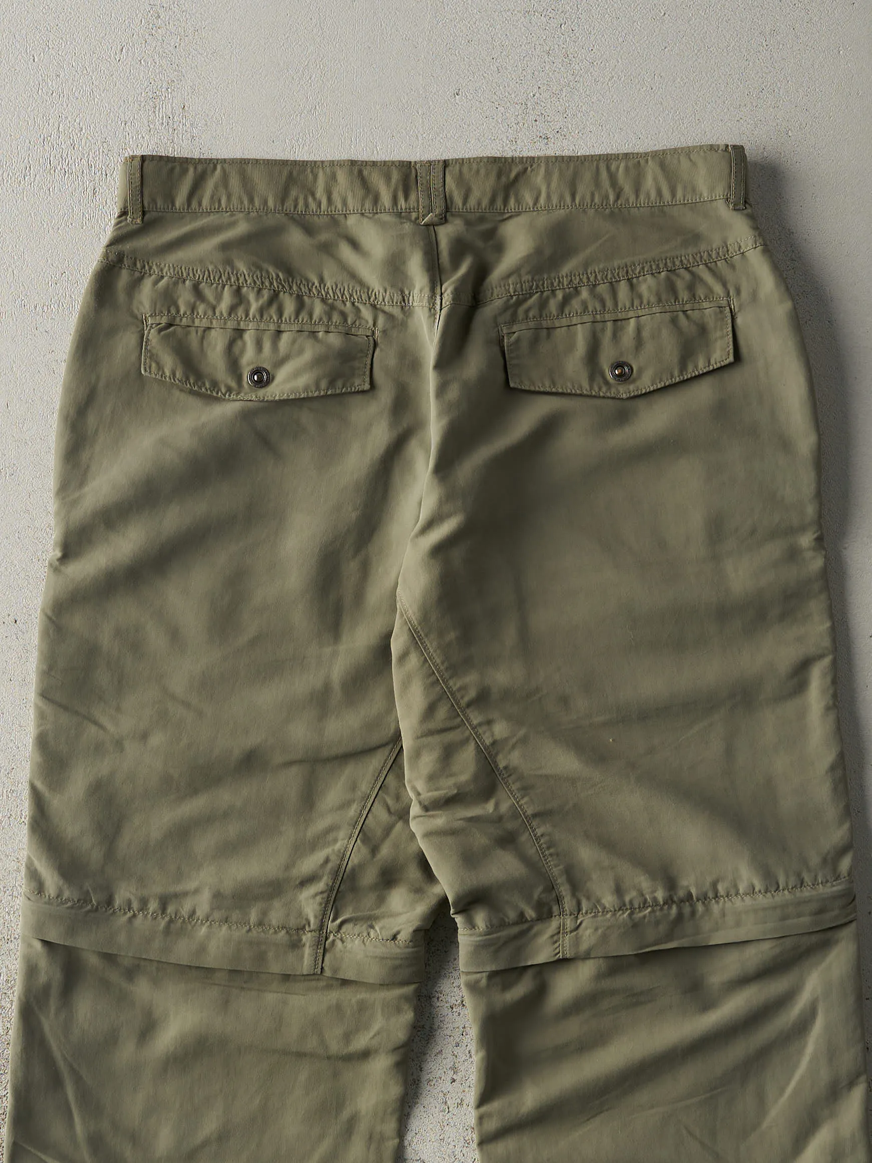 Vintage Y2K Green MEC Zip Off Cargo Pants (35.5x32) sold by Rebalance Vintage product image thumbnail 4