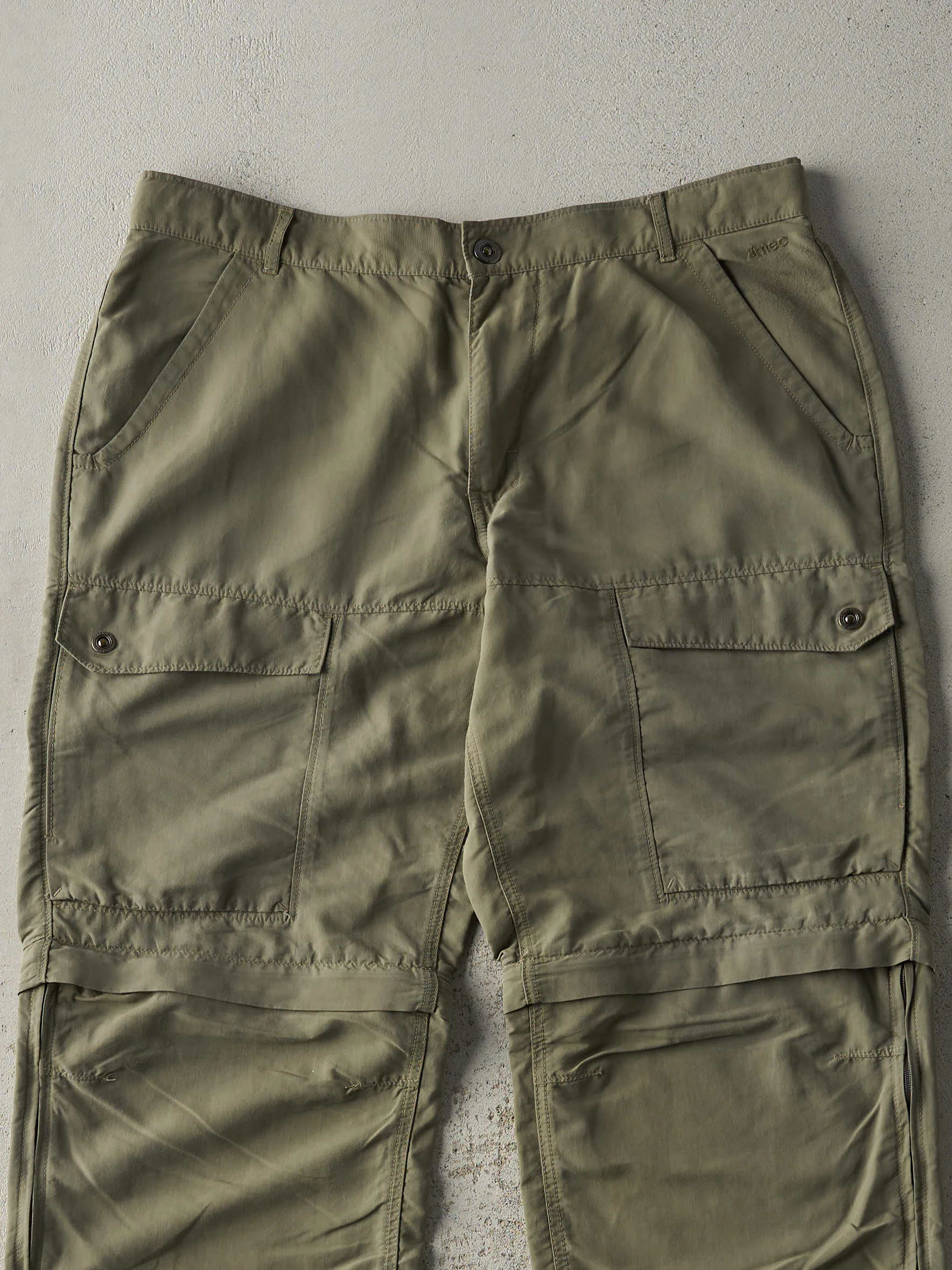 Vintage Y2K Green MEC Zip Off Cargo Pants (35.5x32) sold by Rebalance Vintage product image thumbnail 3