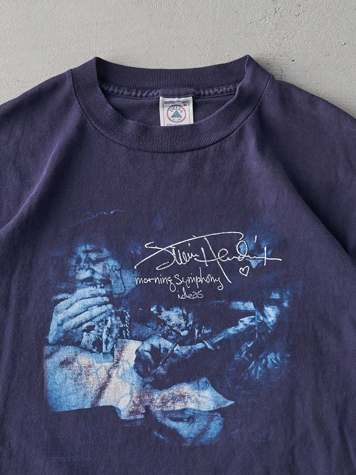Vintage 90s Navy Jimmy Hendrix Tee (M) sold by Rebalance Vintage product image thumbnail 3