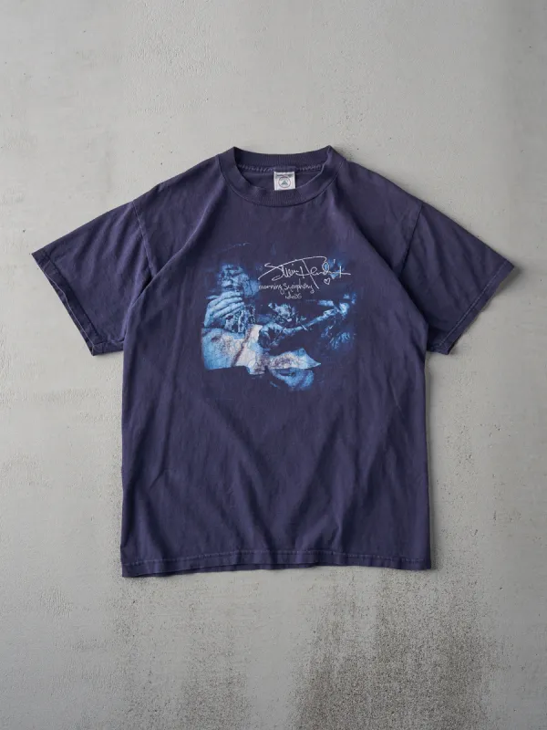 Vintage 90s Navy Jimmy Hendrix Tee (M) sold by Rebalance Vintage