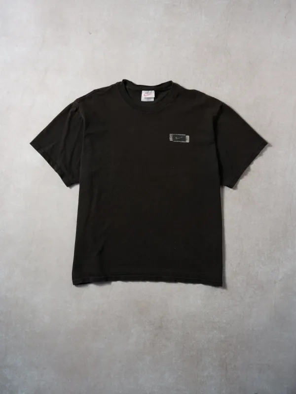 Vintage 90s Washed Black Nike Bogo Tee (M) sold by Rebalance Vintage