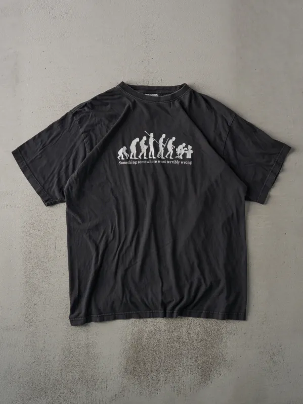 Vintage 90s Black "Something Somewhere Went Terribly Wrong" Tee (M/L) sold by Rebalance Vintage