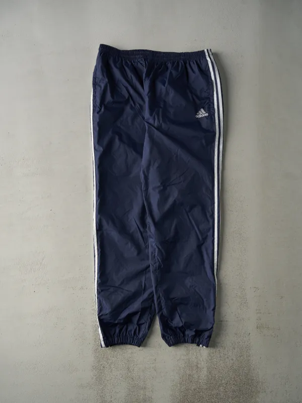 Vintage 90s Navy Blue Adidas Wind Breaker Track Pants (36x32) sold by Rebalance Vintage