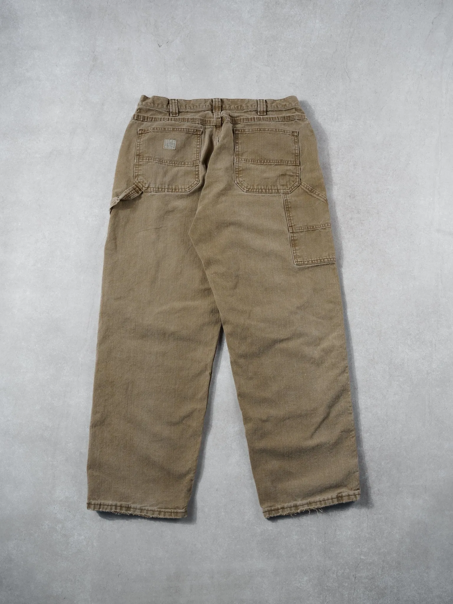 Vintage 90s Khaki Lee Dungeree Carpenter Pants (32x30) sold by Rebalance Vintage product image thumbnail 2
