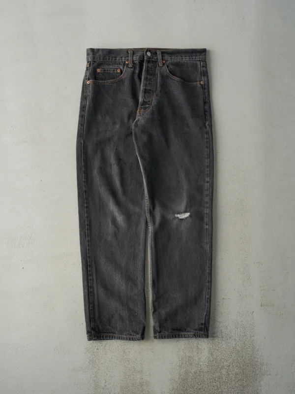 Vintage 90s Faded Black Levi's 501XX Denim Pants (33.5x28) sold by Rebalance Vintage
