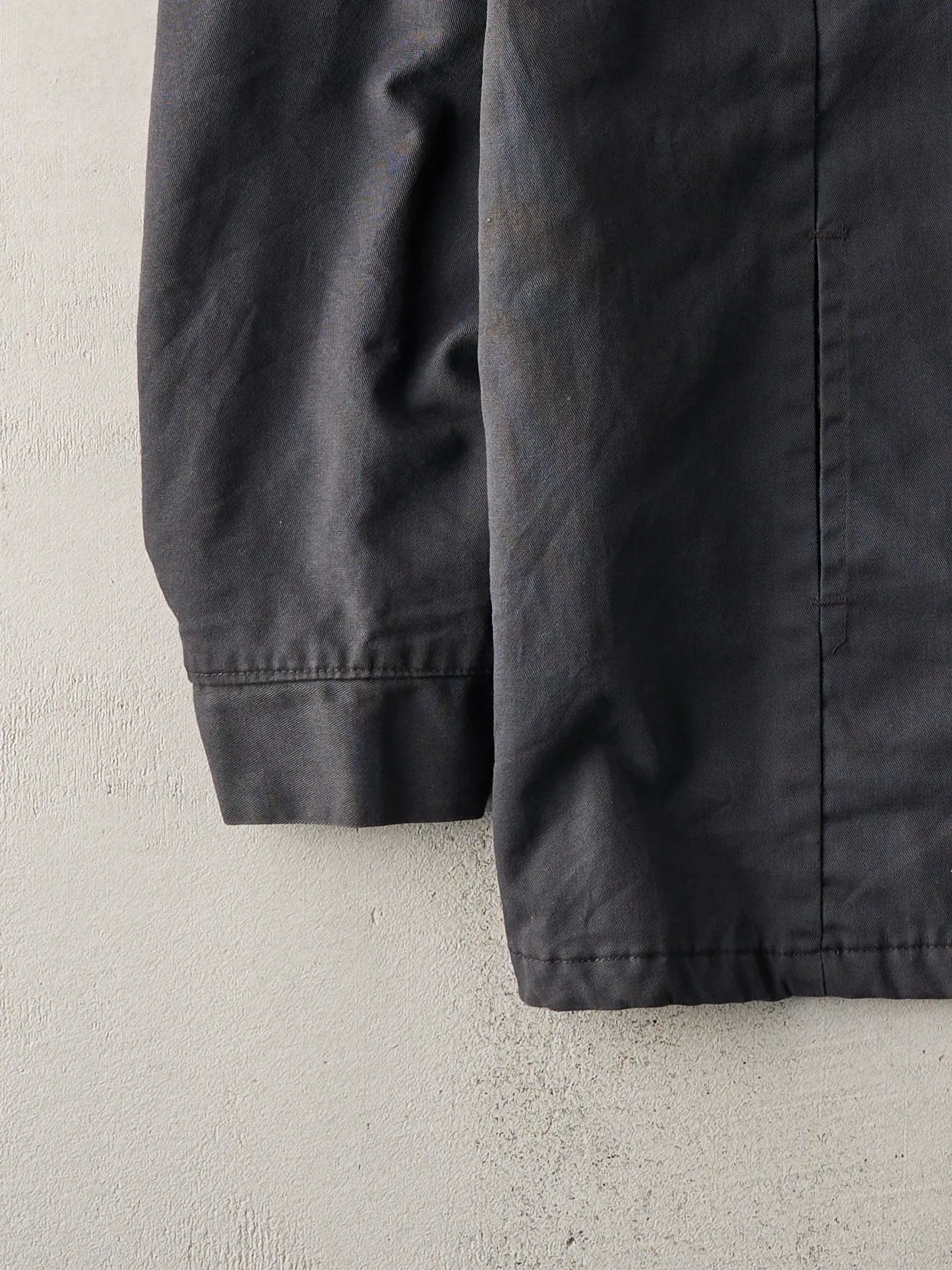 Vintage 70s Charcoal Grey Work Jacket (L) sold by Rebalance Vintage product image thumbnail 3