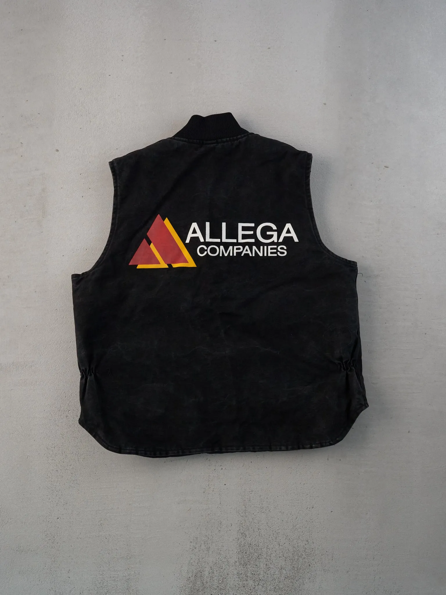 Vintage 90s Black Carhartt X Anthony Allega Cement Co Vest (L) sold by Rebalance Vintage product image thumbnail 2