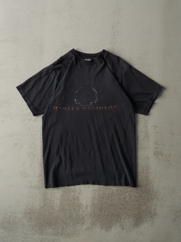 Vintage Y2K Faded Black BC, Canada Harley Davidson Tee (S/M) sold by Rebalance Vintage