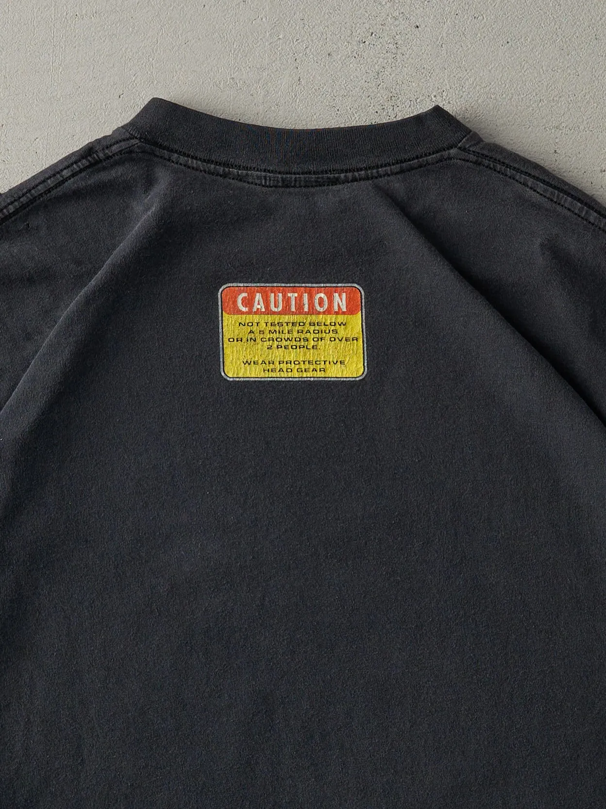 Vintage 96' Black Warner Bros ACME Looney Tunes Single Stitch Tee (L) sold by Rebalance Vintage product image thumbnail 4