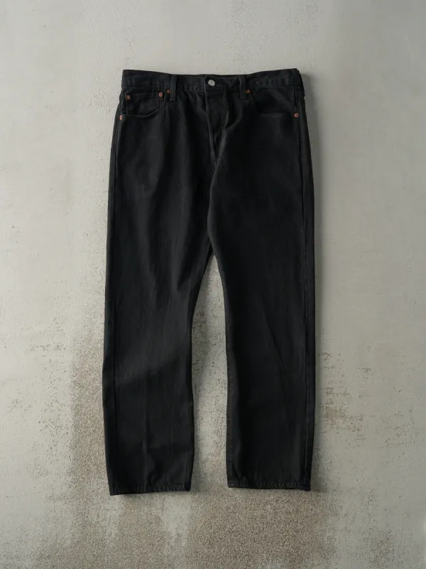 Vintage Y2K Black Levi's 501 Denim Pants (34x28.5) sold by Rebalance Vintage