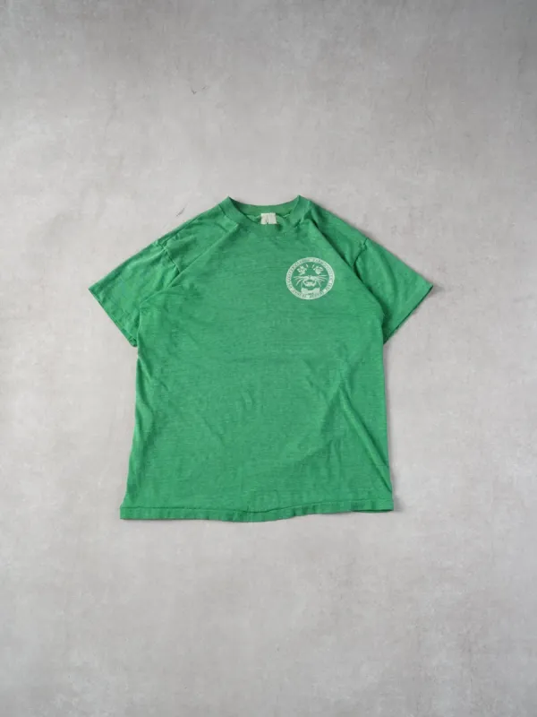 Vintage 80s Green Catbow Farm Single Stitch Tee (S) sold by Rebalance Vintage