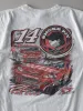 Vintage Y2K White Tony Stewart Fan Club Racing Tee (M) sold by Rebalance Vintage