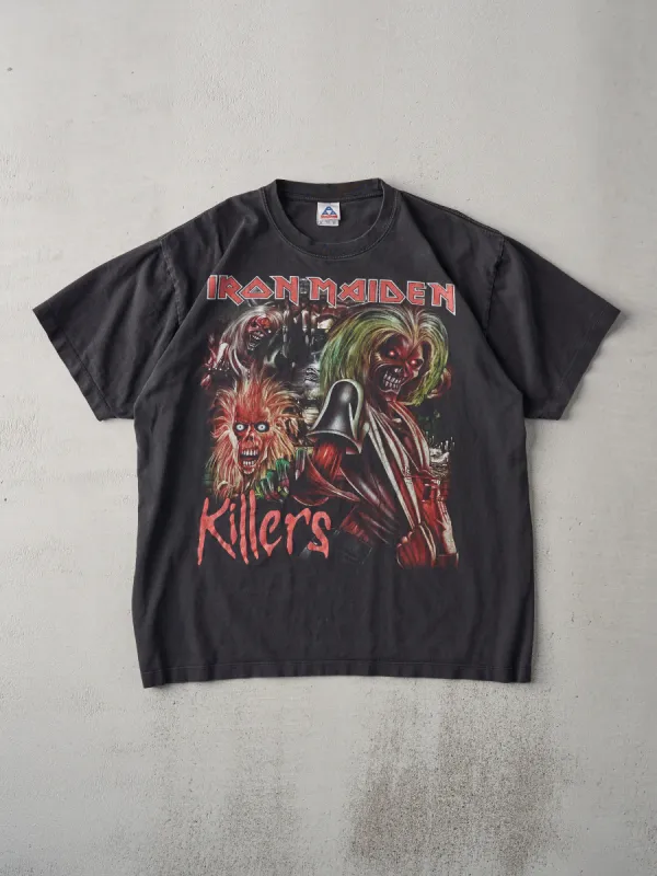 Vintage Y2K Black Iron Maiden Killers Tee (L) sold by Rebalance Vintage