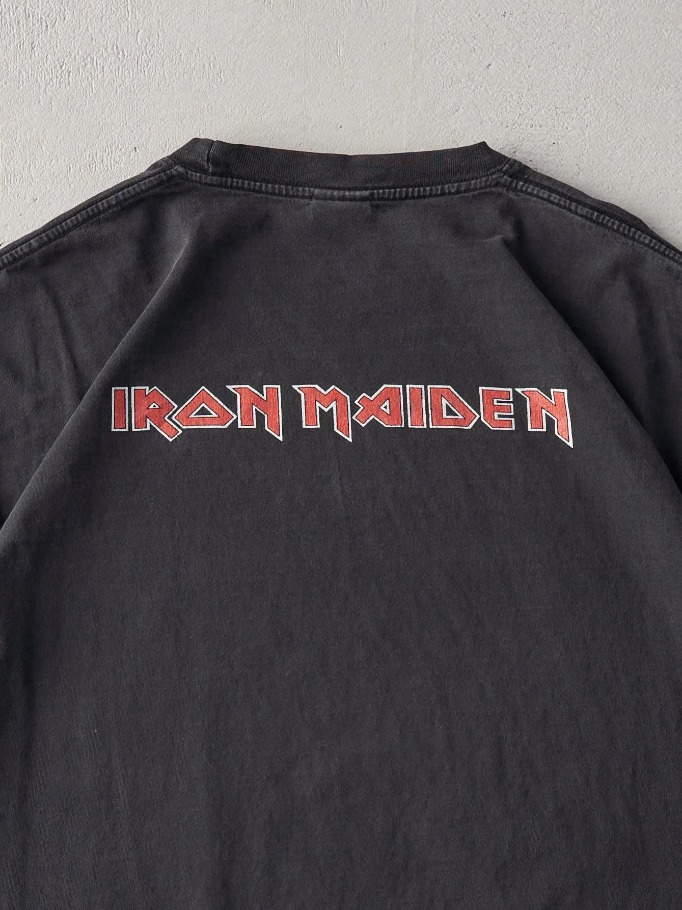 Vintage Y2K Black Iron Maiden Killers Tee (L) sold by Rebalance Vintage product image thumbnail 4