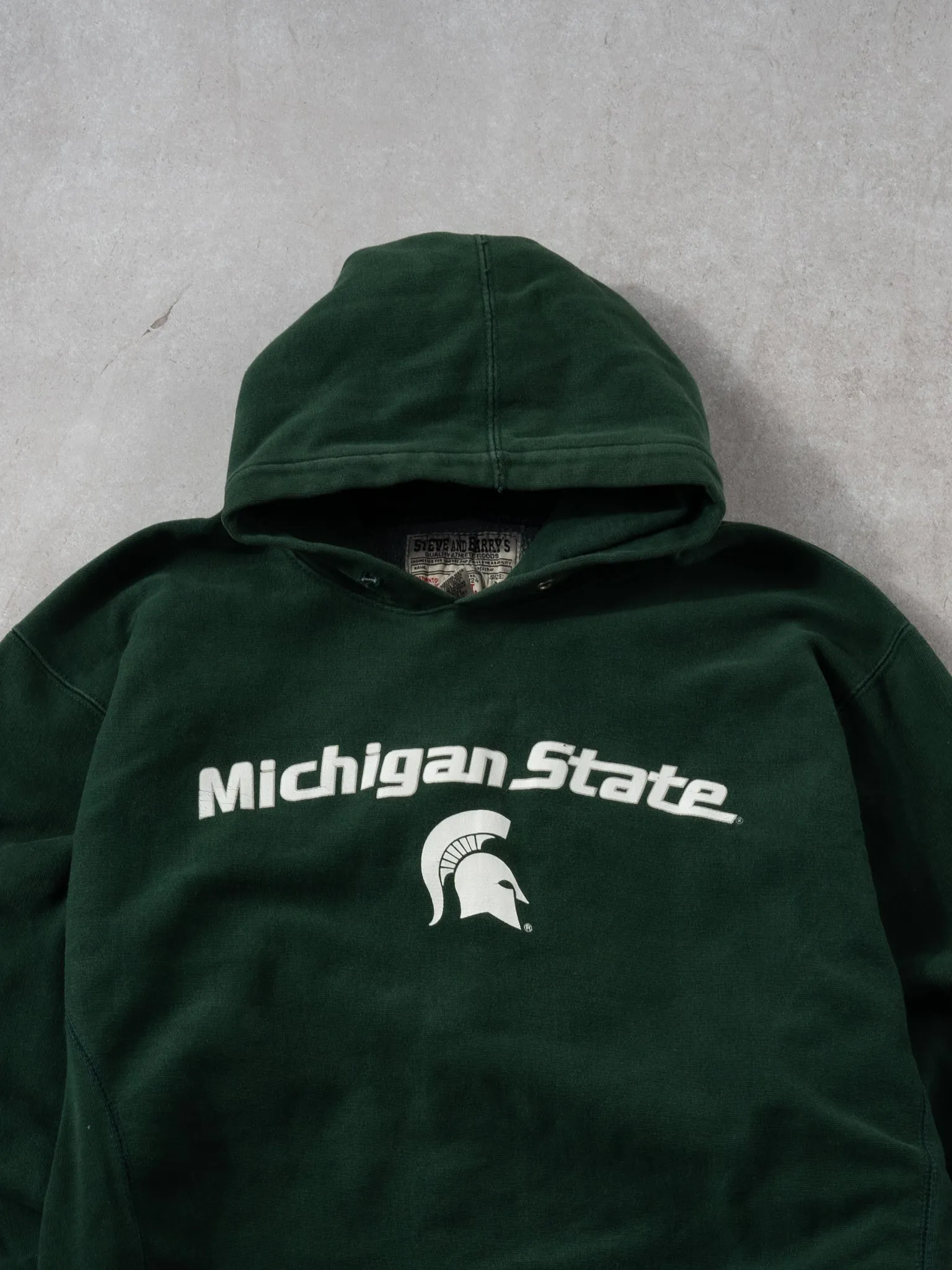 Vintage Y2K Pine Green Michigan State Hoodie (M/L) sold by Rebalance Vintage product image thumbnail 2
