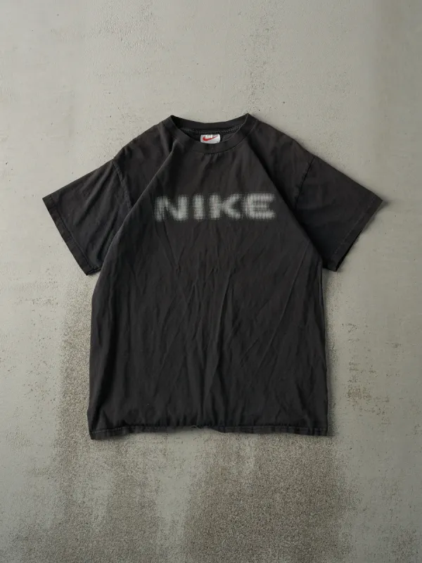 Vintage 90s Faded Black Nike Tee (M) sold by Rebalance Vintage
