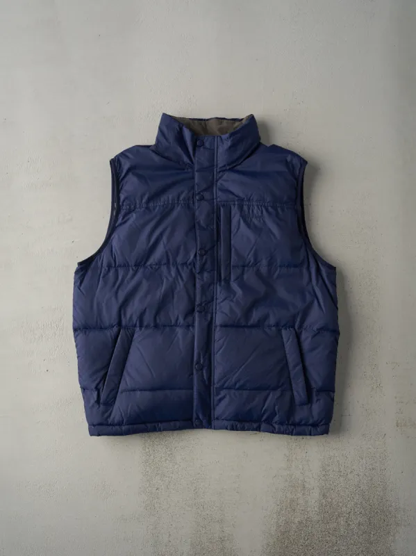 Vintage 90s Navy Blue LL Bean Puffer Vest (M/L) sold by Rebalance Vintage
