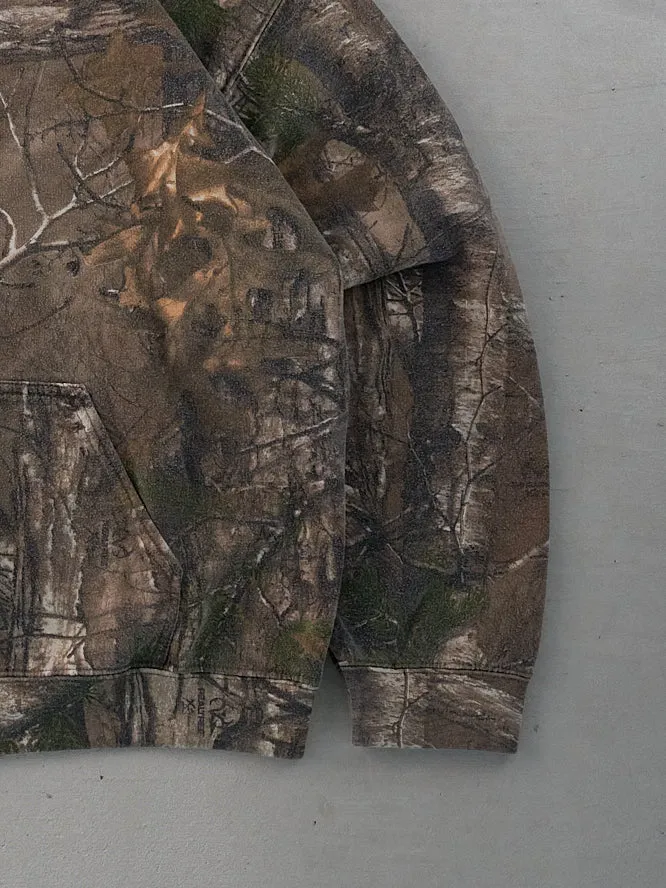 Vintage Y2k Green Realtree Camo Blank Hoodie (L) sold by Rebalance Vintage product image thumbnail 3