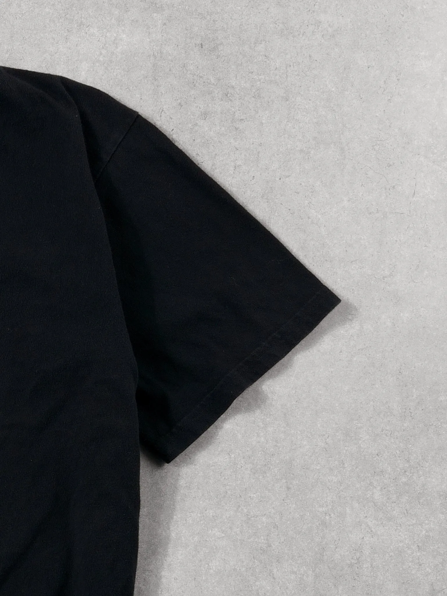 Vintage 90s Washed Black Clavin Klein Graphic Tee (M) sold by Rebalance Vintage product image thumbnail 3