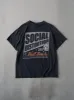 Vintage Y2K Black Social Distortion Band Tee (S/M) sold by Rebalance Vintage