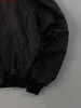 Vintage 90s Black Satin Dawn Carolina Trucker Bomber Jacket (M) sold by Rebalance Vintage