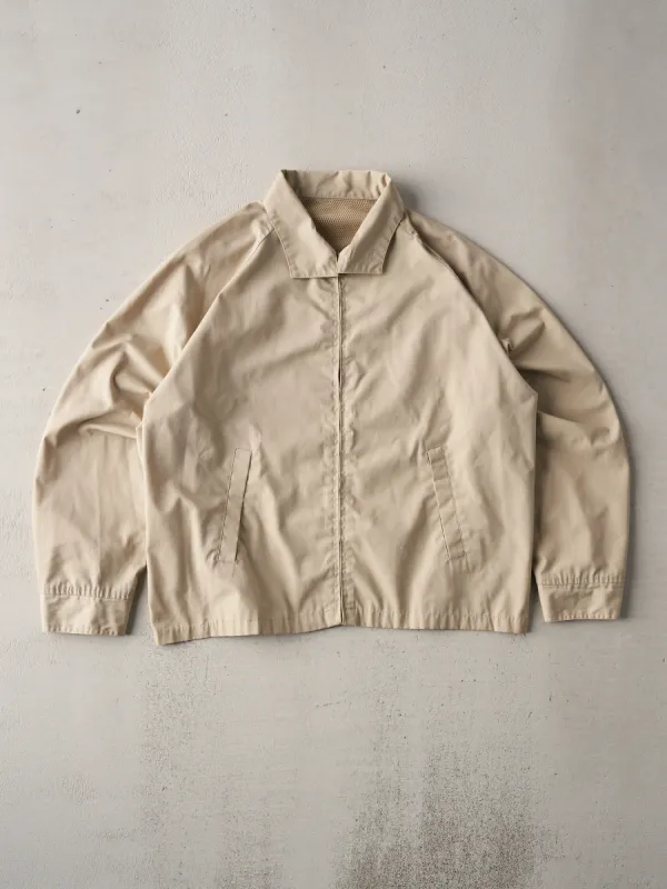 Vintage 70s Beige Harrington Jacket (L) sold by Rebalance Vintage