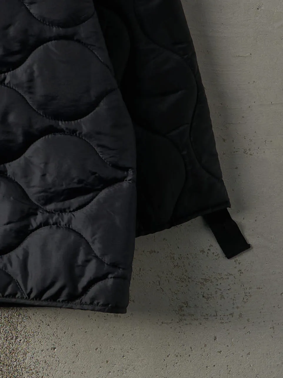 Vintage 90s Black Army Liner Jacket (XL) sold by Rebalance Vintage product image thumbnail 3