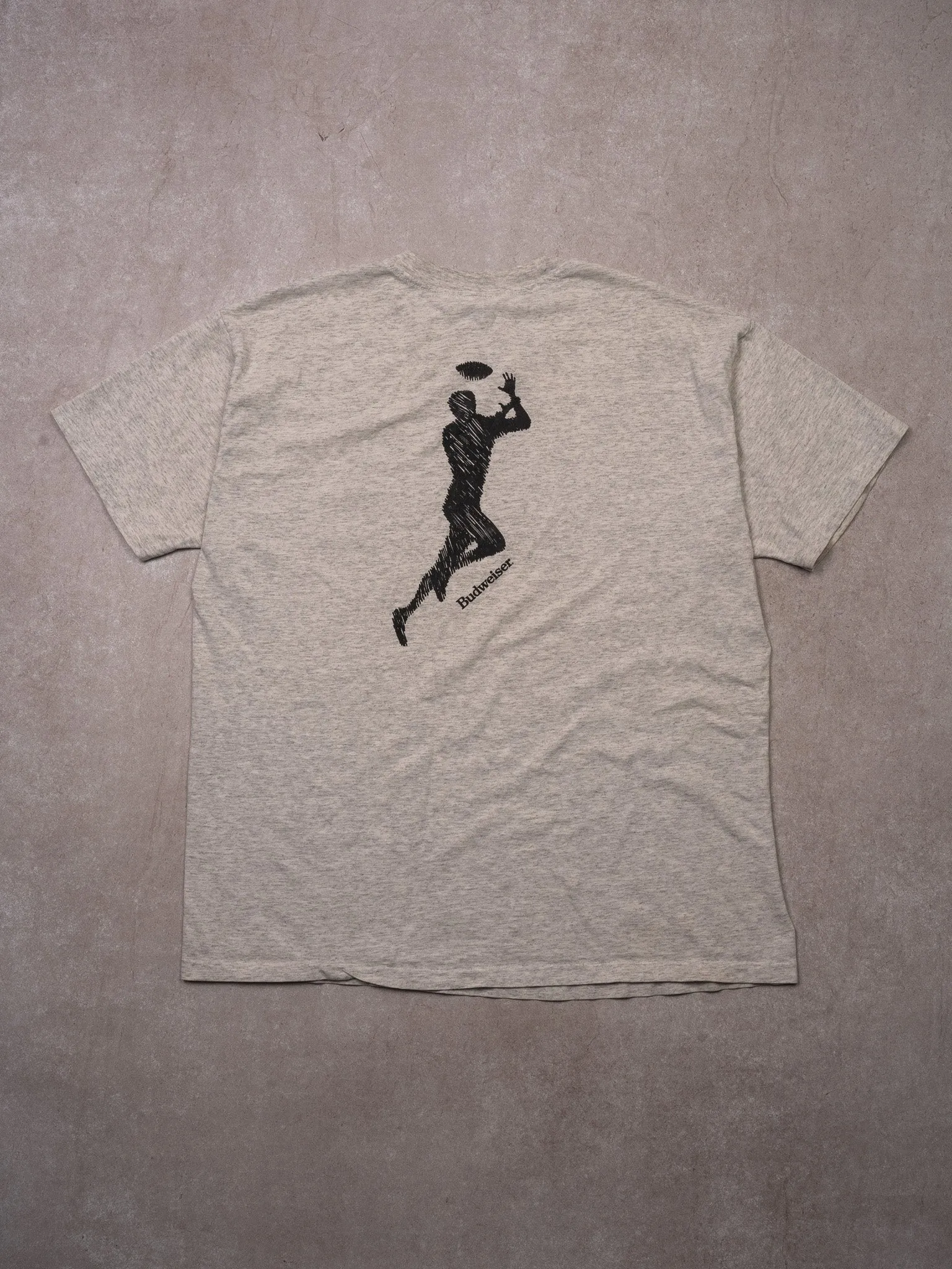 Grey Superbowl XCV 49ers v Chargers Tee (L) sold by Rebalance Vintage product image thumbnail 4