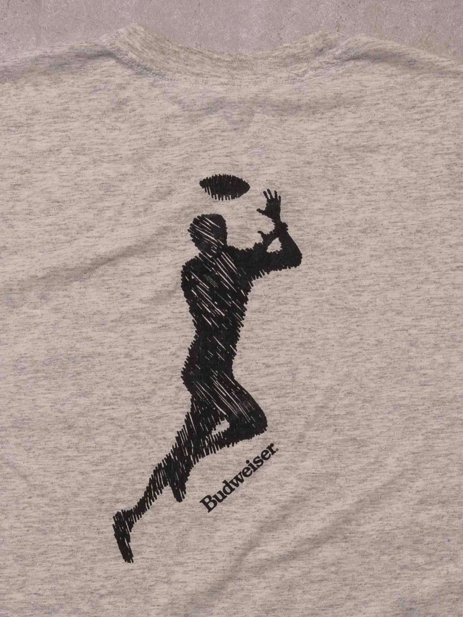 Grey Superbowl XCV 49ers v Chargers Tee (L) sold by Rebalance Vintage product image thumbnail 5