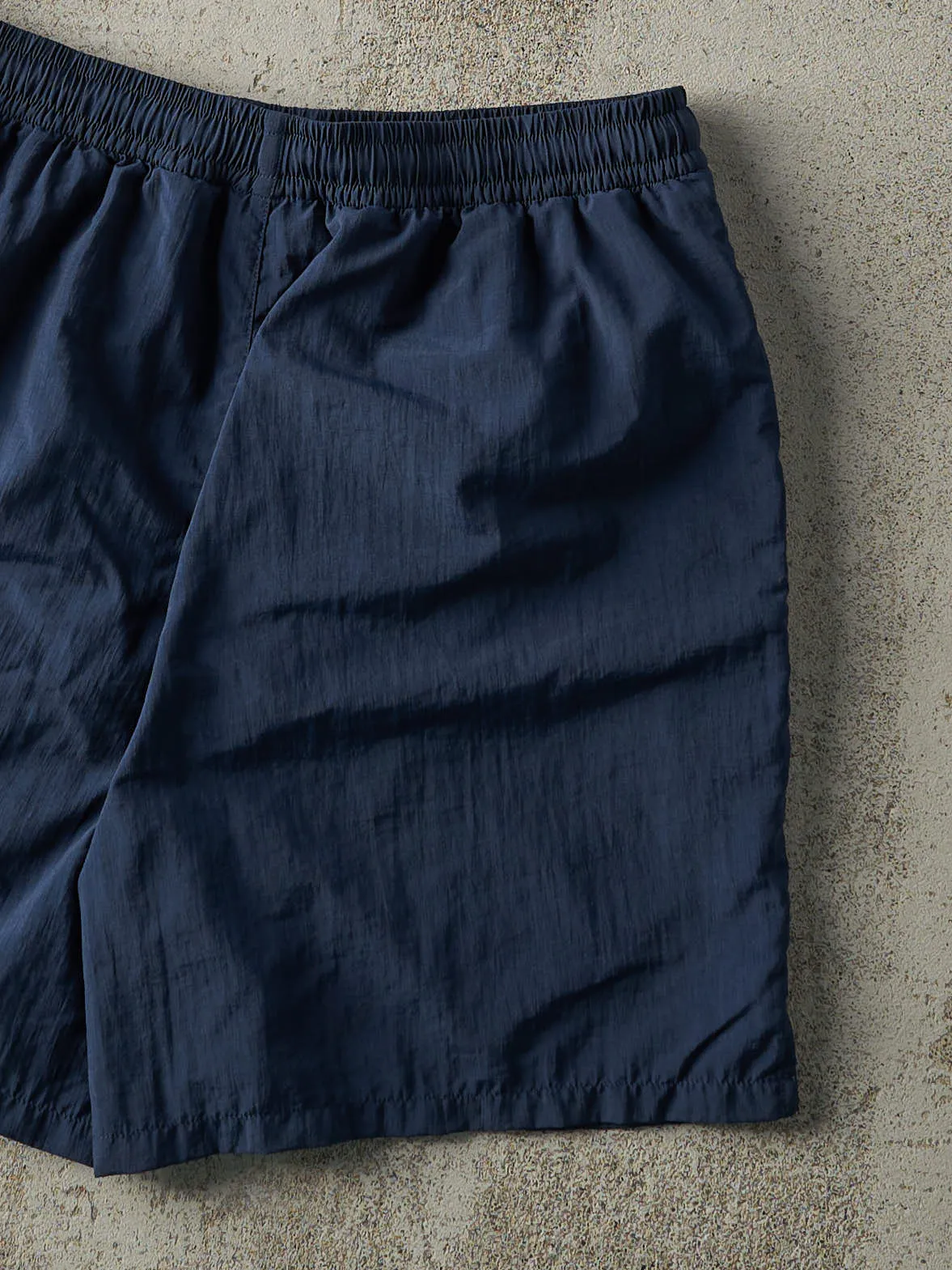 Vintage Y2K Navy Blue Reebok Track Shorts (29x5.5) sold by Rebalance Vintage product image thumbnail 5