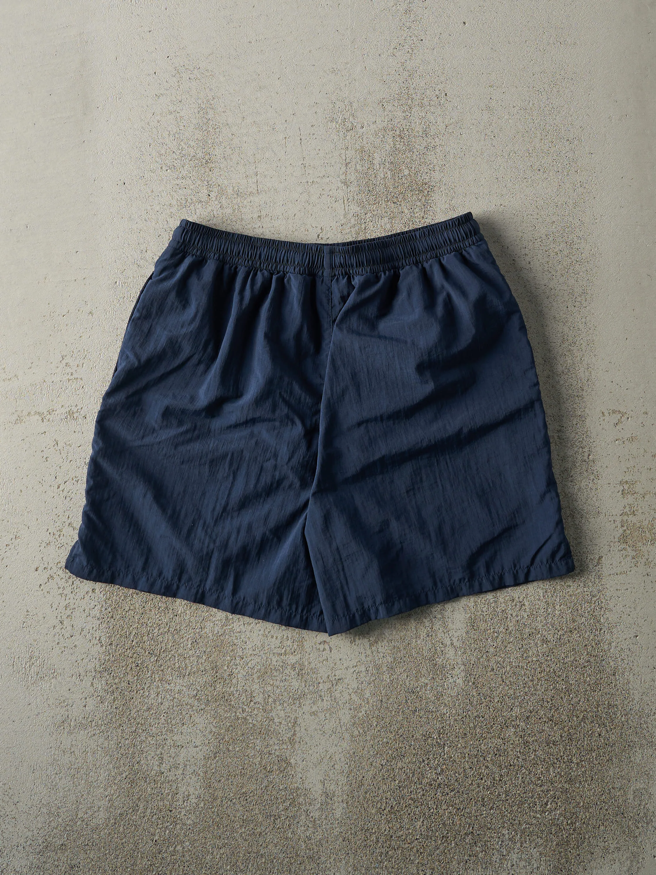 Vintage Y2K Navy Blue Reebok Track Shorts (29x5.5) sold by Rebalance Vintage product image thumbnail 3