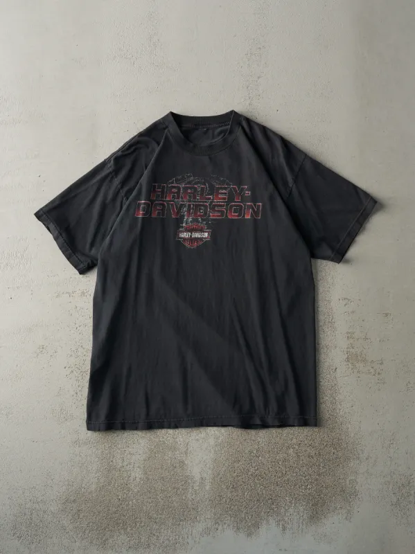 Vintage 04' Black Lethbridge Alberta Harley Davidson Tee (L) sold by Rebalance Vintage