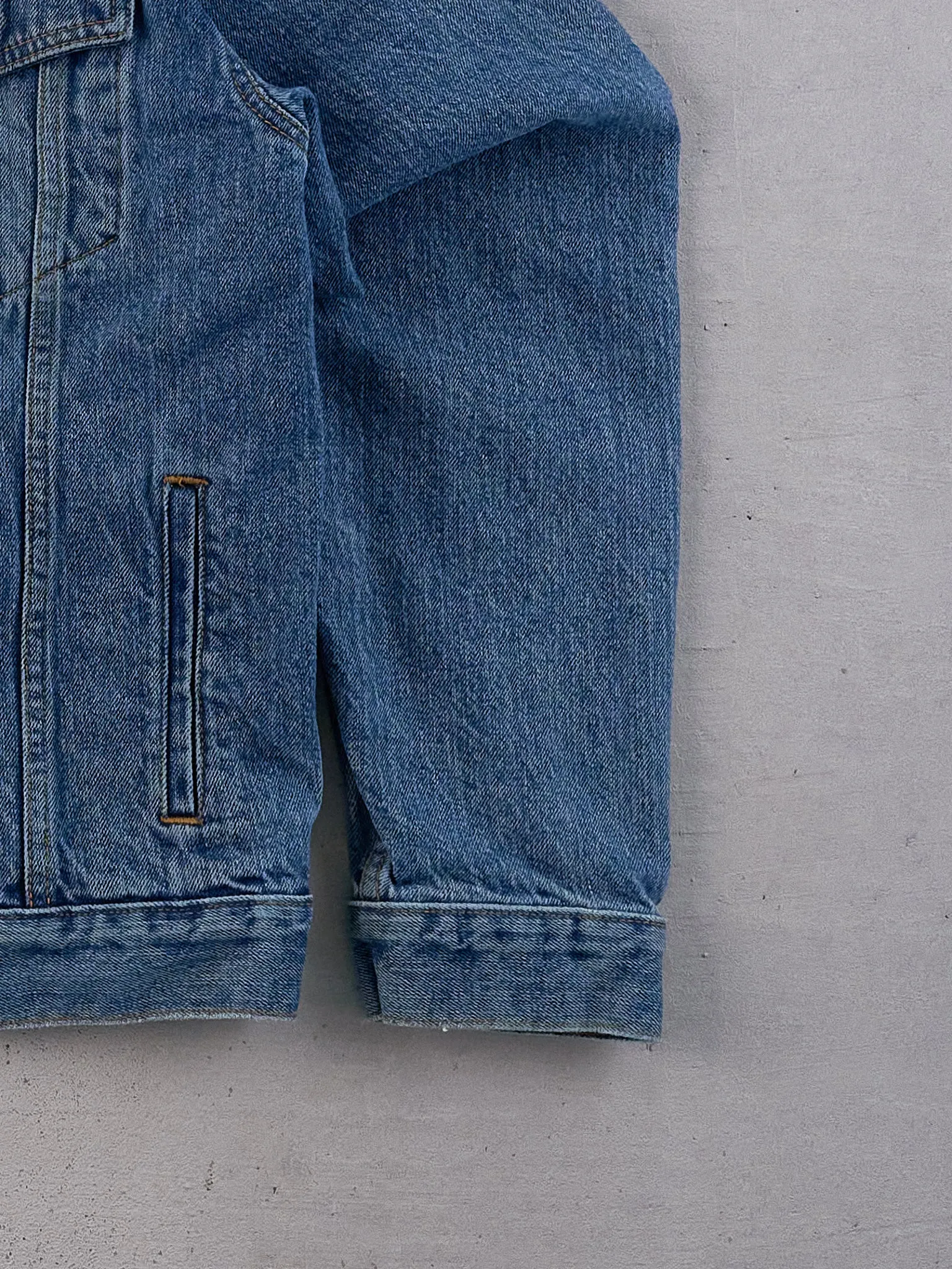 Vintage 90s Blue Levi's Type 3 Denim Jacket (M) sold by Rebalance Vintage product image thumbnail 3