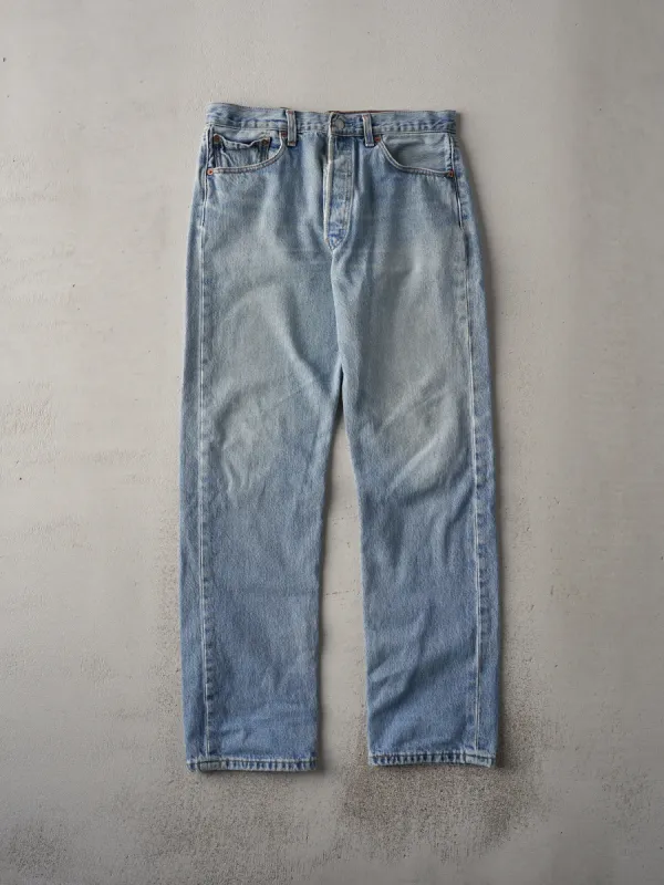 Vintage 80s Light Wash Levi's 501 Jeans (32x30.5) sold by Rebalance Vintage