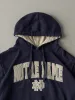 Vintage Y2K Navy Notre Dame University Hoodie (M) sold by Rebalance Vintage