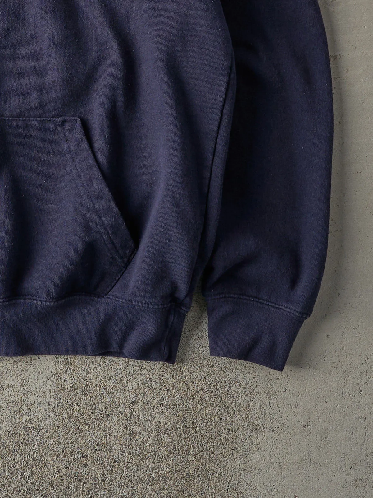 Vintage Y2K Navy Notre Dame University Hoodie (M) sold by Rebalance Vintage product image thumbnail 3