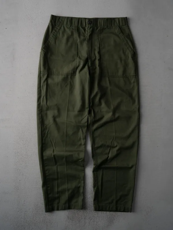 Vintage 80s Army Green OG507 Pants (35 x 31) sold by Rebalance Vintage