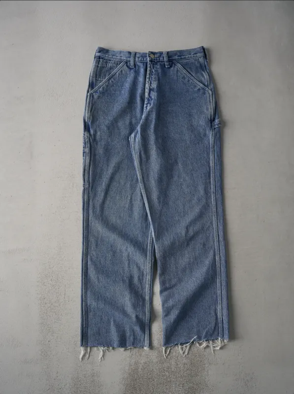 Vintage 90s Mid Wash Polo Jeans Co Ralph Lauren Denim Carpenter Pants (32x32) sold by Rebalance Vintage